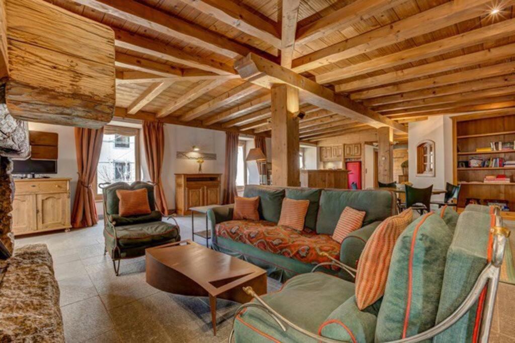 Spacious 3-Bed In The Heart Of Chamonix Bagian luar foto